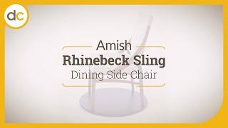 Meet the Amish Rhinebeck Chair from DutchCrafters