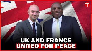 UK Foreign Minister David Lammy and France’s Jean-Noel Barrot Meet in London