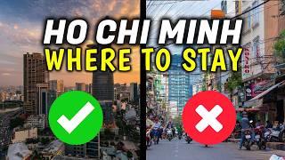 Top 3 BEST & WORST Places to Stay in Ho Chi Minh City, Vietnam | Where To Stay in HCMC