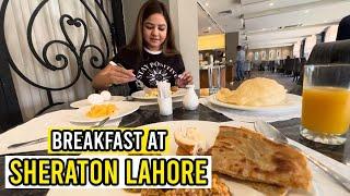 Breakfast Buffet at Sheraton Hotel Lahore | First Pakistani female truck driver in USA | Mr.Mrs John