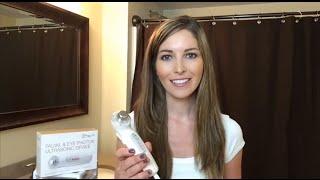 Project E Beauty Facial & Photon Ultrasonic Device Ultrasound Treatment Demo Review