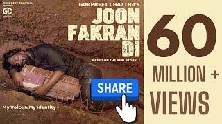 Joon Fakran Di (Official Video) Gurpreet Chattha | Super Hit Punjabi Songs