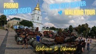 Short Promo Video for Walking Tour in Kyiv City Center 05.08.2022