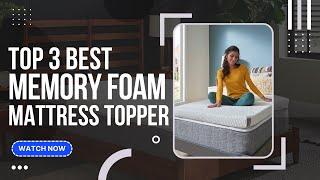 Best Memory Mattress Topper 2022 (Top 3 Picks For Any Budget) | GuideKnight