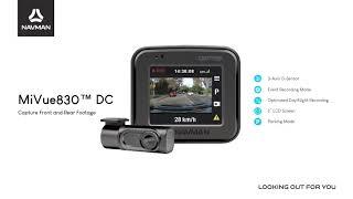 NAVMAN MiVue™830 Dual Camera Dashcam