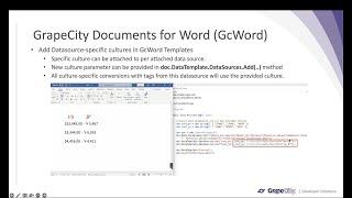 GrapeCity Documents v5.2 Feature Highlights