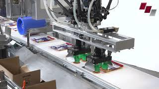 Integrated Robotic Case Packer Demo | PMI KYOTO