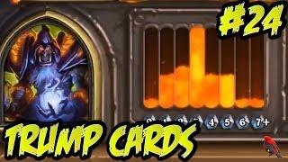 Hearthstone: Trump Cards 24 - Warlock full arena - with  a lesson