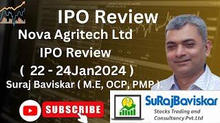 Nova Agritech Ltd IPO Review #surajbaviskar  #trading #ipo  #viral