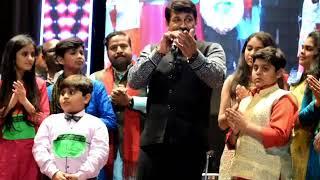 Manoj Tiwari live song performance at DMS Aarohi VOice of Delhi-NCR Grand FInale