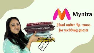 Myntra Kurta Set Haul for Wedding guest | Under Rs. 2000 *CURVY* girl friendly finds | Spriha Sanjay