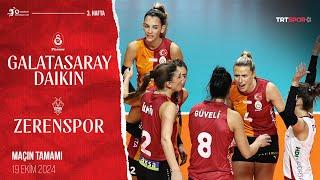 Maçın Tamamı | Galatasaray Daikin - Zeren Spor  'Vodafone Sultanlar Ligi'