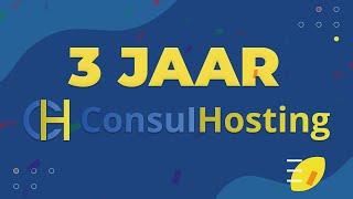 ConsulHosting bestaat 3 jaar