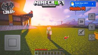 Best Shader Minecraft PE 1.20.51+  | Render Dragon [ 100% Working Mobile ] 2024