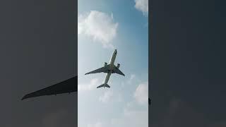 Etihad Airways Cargo Boeing 777 #Aircraft Vera Level Takeoff #shorts #planes #trending #viral #video