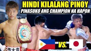 HINDI KILALANG PINOY! CHAMPION NA HAPON PINASUKO SA HARAP NG FANS