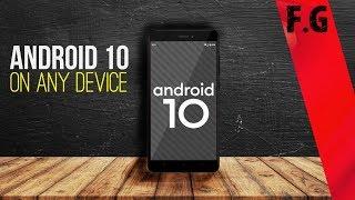 Install Android 10 on any Android phone | feat. Redmi note 4