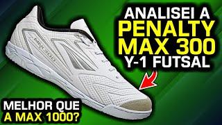 Tão BOA quanto a Penalty MAX 1000?  - Análise chuteira futsal Penalty Max 300 Y-1 Futsal