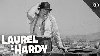 "Dirty Work" | Laurel & Hardy | FULL EPISODE | Stan Laurel, Oliver Hardy | Chimney Sweeps