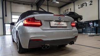 New Eisenmann 4 pipe sportexhaust sytem on BMW F22 M235i