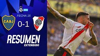 Boca Juniors 0 vs. 1 River Plate  | #TorneoBetano | Resumen Extendido | Fecha 15