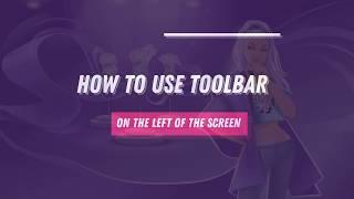 The Great Couturier Experience: How to use toolbar