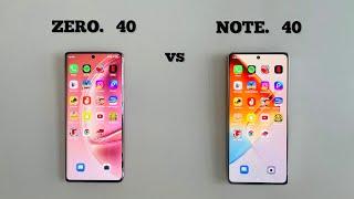 infinix Zero 40 vs Note 40 | Speed Test