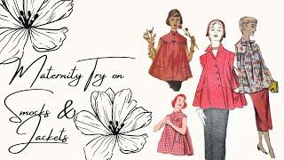 Vintage Maternity Try on| Smocks & Jackets