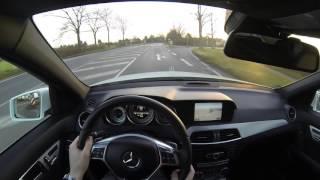 Mercedes-Benz C350 Autobahn Landstraße Verbrauch