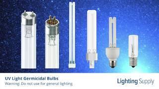 UV Light Disinfecting Germicidal Bulbs