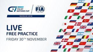 Free Practice - Bahrain - FIA GT Nations Cup 2018