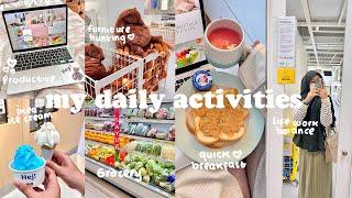 MY DAILY ACTIVITIESikea vlog,make smoothie,7AM productive day,life work balance,mini haul,grocery