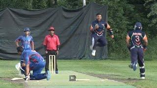 Jeet Randhawa 3 Wickets Against Fossum CC ( T-20 ) Norway 2015