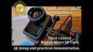 GoPro Hero 13 with Macro Lens Mod Practical Demonstration in 4K