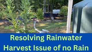 Resolving Rainwater Harvest Issue of no Rain