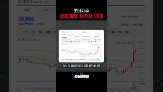 지주사 상법개정 기대, 롯데지주도 수혜 받을까? [주식 수사반장]
