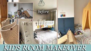 KIDS ROOM MAKEOVER | BEFORE & AFTER | COLOURFUL BEDROOM DECOR | PART 1