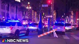 Multiple dead on New Orleans’ Bourbon Street after car drives into crowd