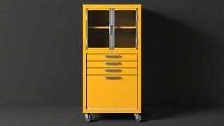 Transform Your Small Workshop with This DIY Tool Cabinet!