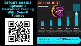 Bitget Basics Episode 3: How To Do Derivative Trading Using Coin-M Futures On Bitget Using Leverage!