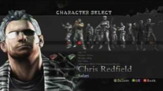 Resident Evil 5 - Versus Characters, Maps, and Modes