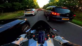 Lane Splitting on a Yamaha R7! (PURESOUND)