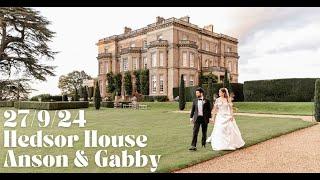 Anson & Gabby's Wedding at Hedsor House