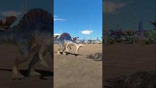 The Ultimate Dinosaur Duel Spinosaurus vs Purussaurus #foryou