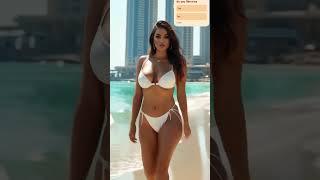 4K , Middle East Ai Lookbook, bikini  trends,dubai beach #trends#arabian arab  #styletrends