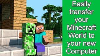 Move Minecraft World To New Computer 2020