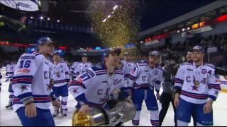 Kovalchuk and Datsyuk raise Gagarin Cup over their heads