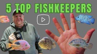 You have to WATCH these 5 GREAT FISHKEEPERS that MAKE VIDEOS