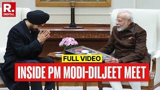 Watch: PM Modi - Diljeet Dosanjh Kick Off Year With Mera Bharat Mahan Chat, Yoga, Beats and Tunes