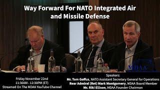 Way Forward for NATO Integrated Air and Missile Defense (Delayed to 12:30 PM ET)